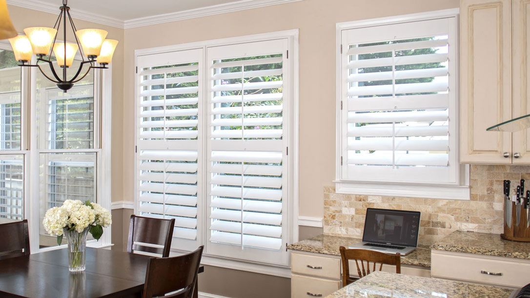 Heritage Shutters in Breakfast Nook