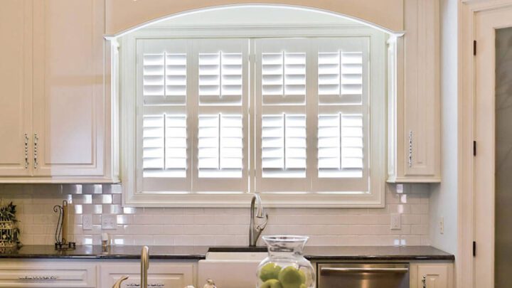 Heritage Shutters in Kitchen