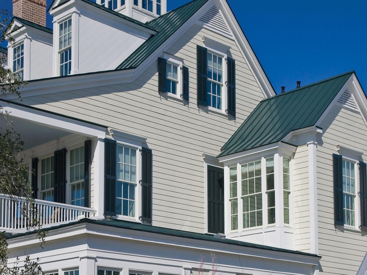 louvered exterior shutters