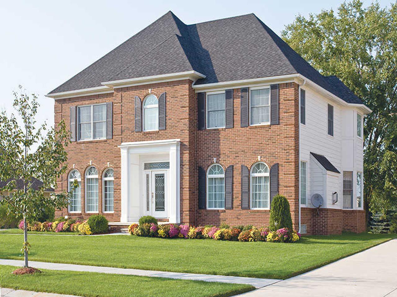 louvered exterior shutters