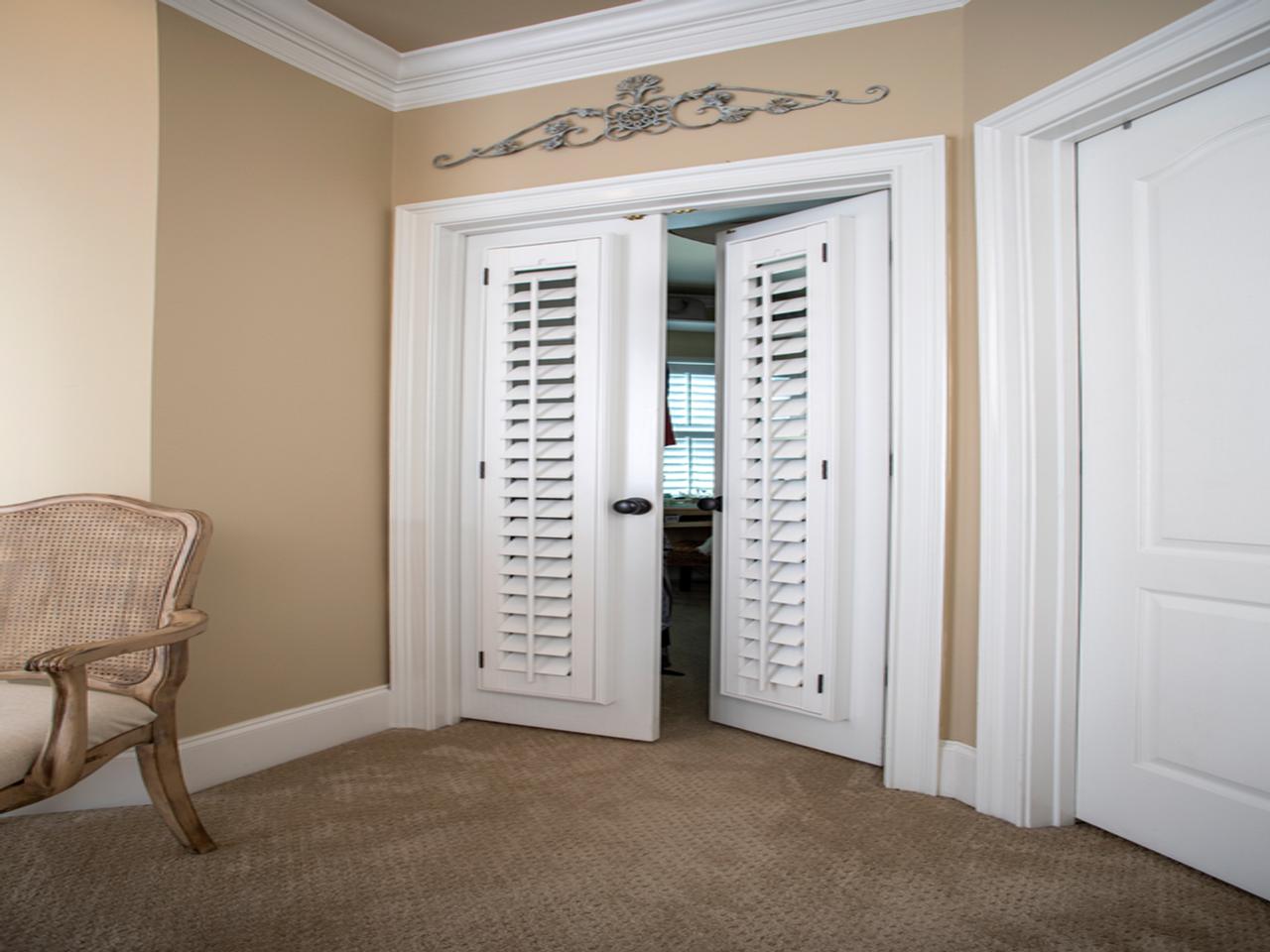 LouverWood Shutters closet doors