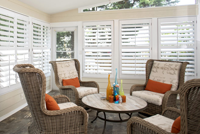 Louverwood interior plantation shutters