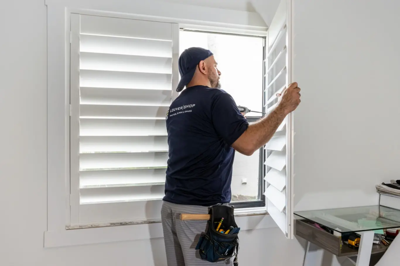 installing shutters