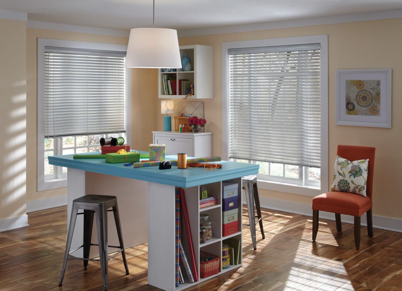 Modern Precious Metals aluminum blinds