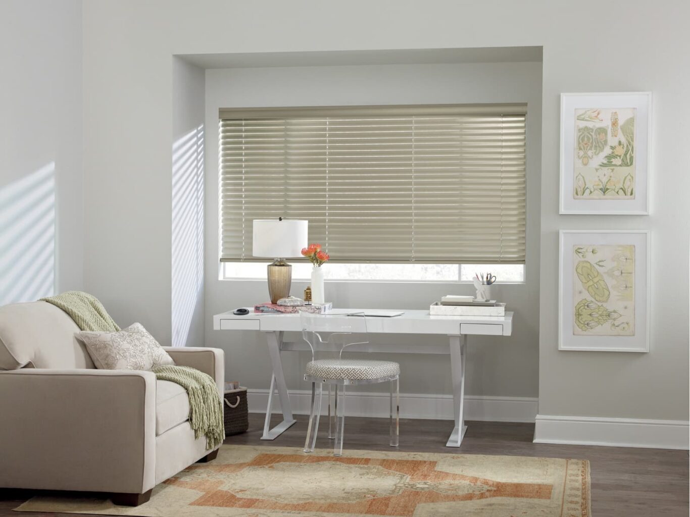 Modern Precious Metals aluminum blinds