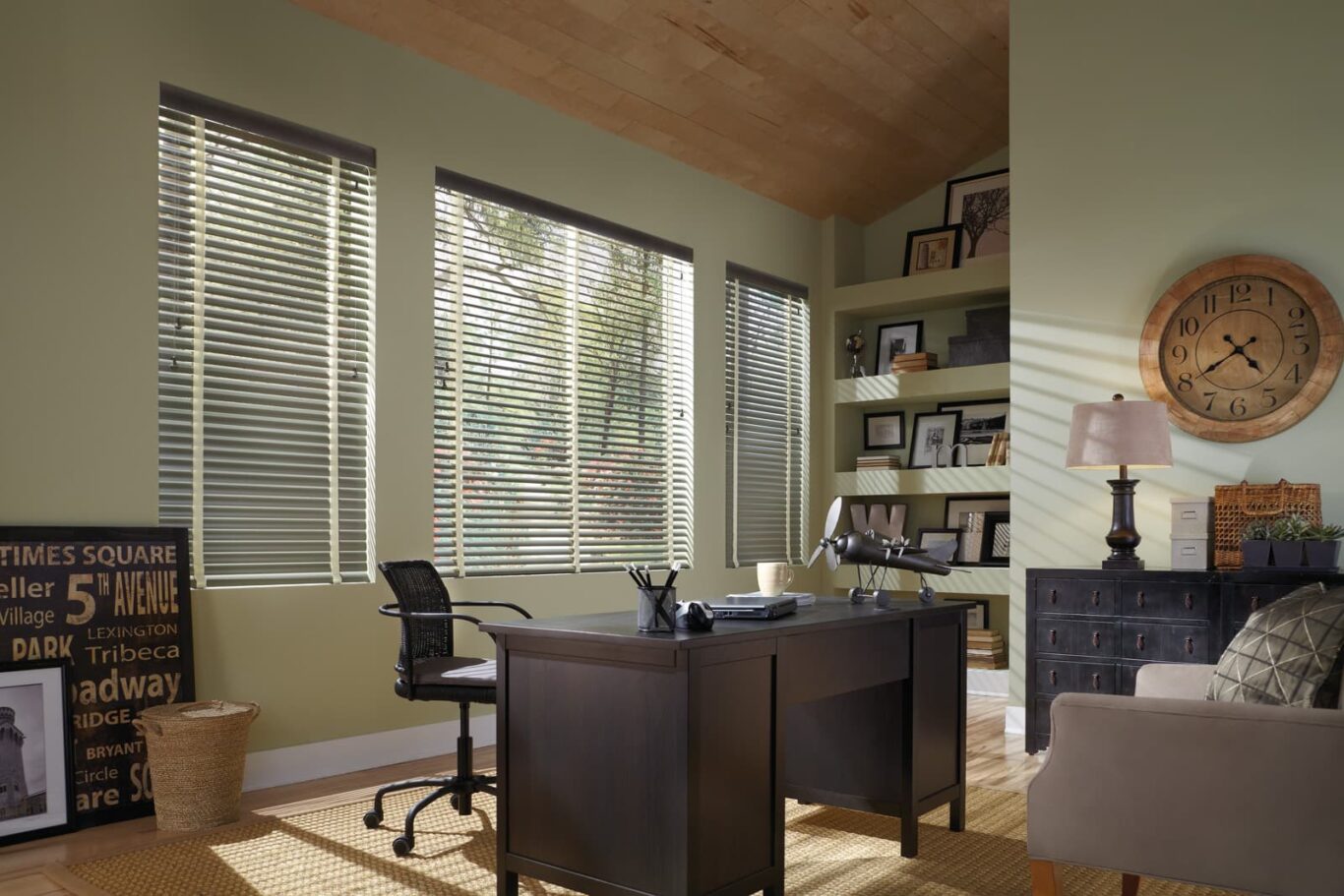 Modern Precious Metals aluminum blinds