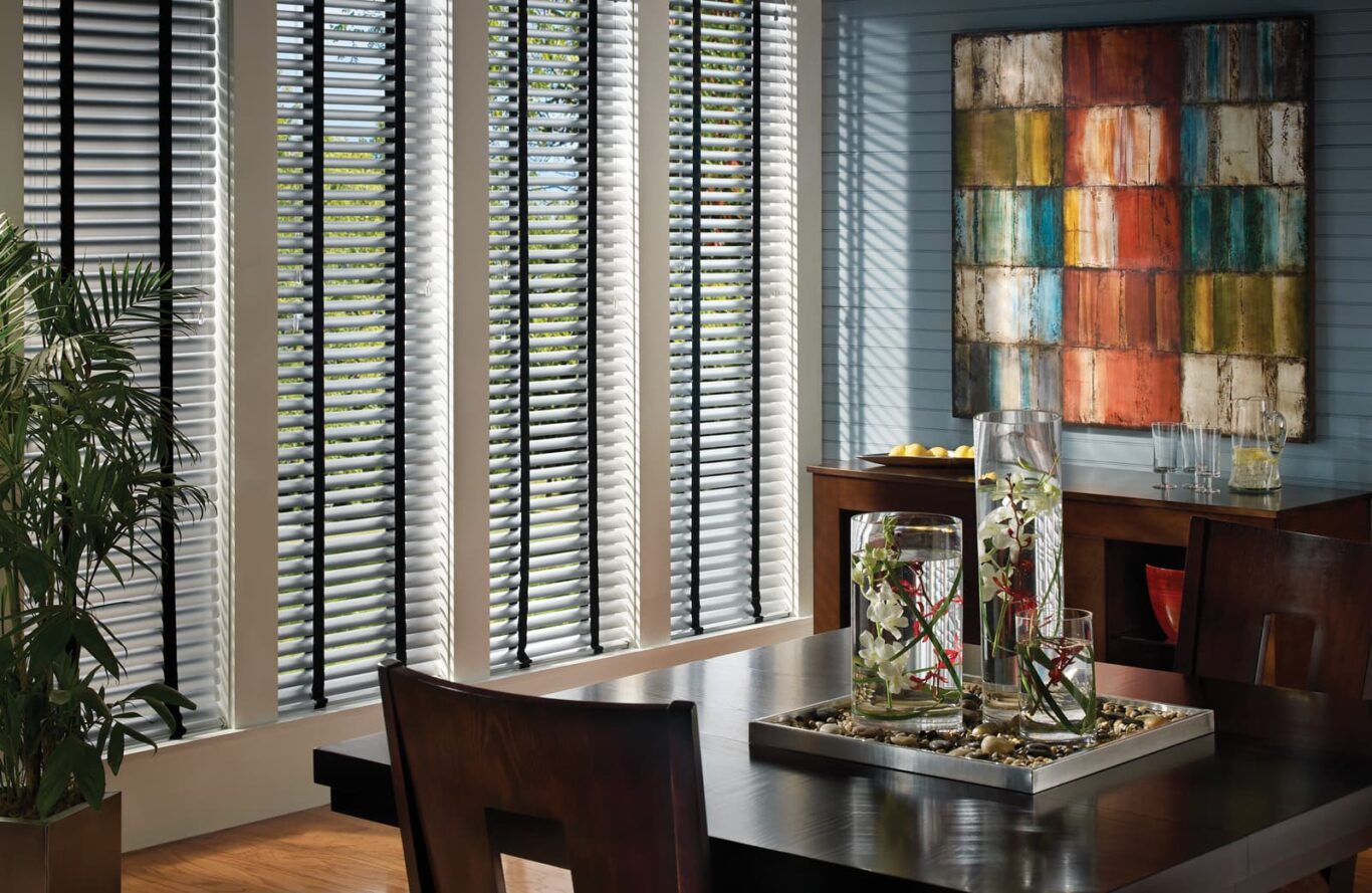 Modern Precious Metals aluminum blinds