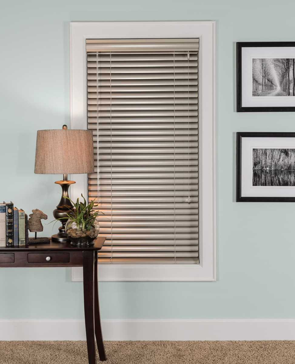 Modern Precious Metals aluminum blinds