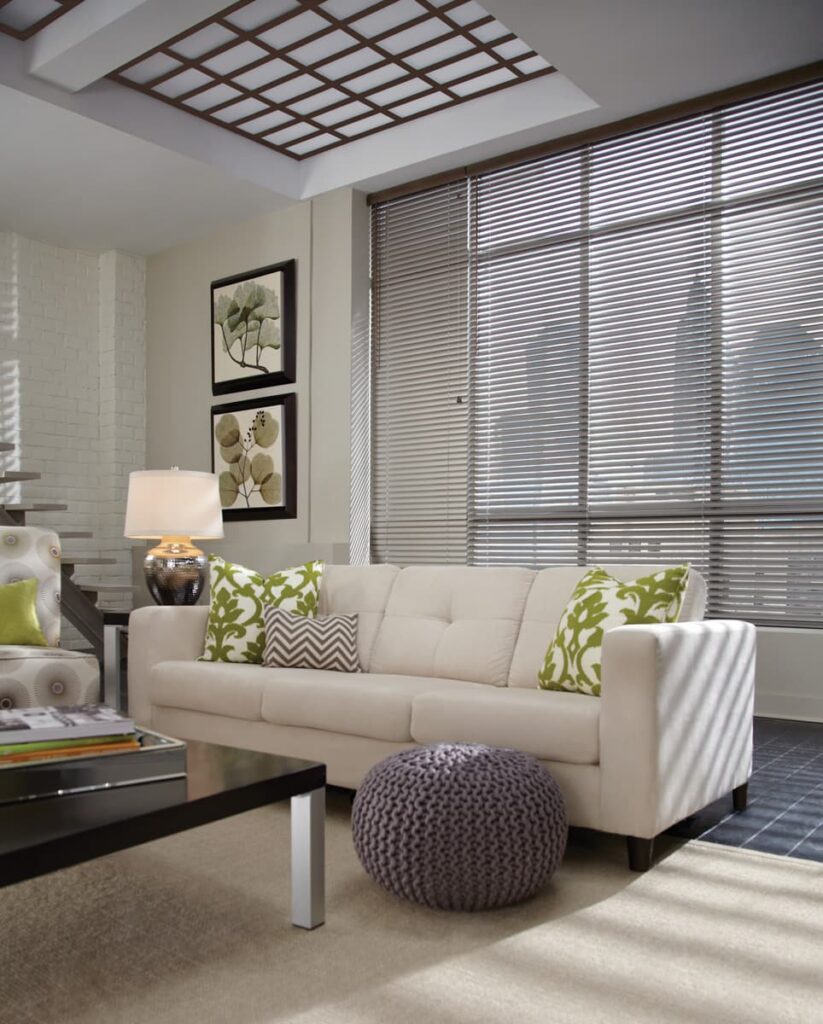 Modern Precious Metals aluminum blinds