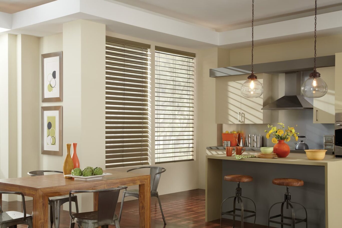 Modern Precious Metals aluminum blinds