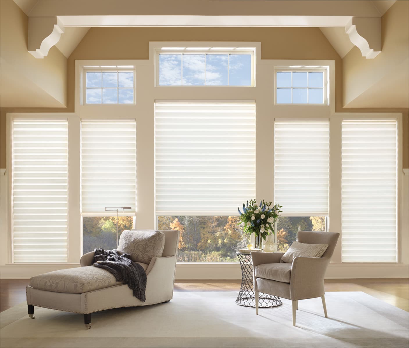 Solera Soft Shades er riley living room Solera® Soft Shades