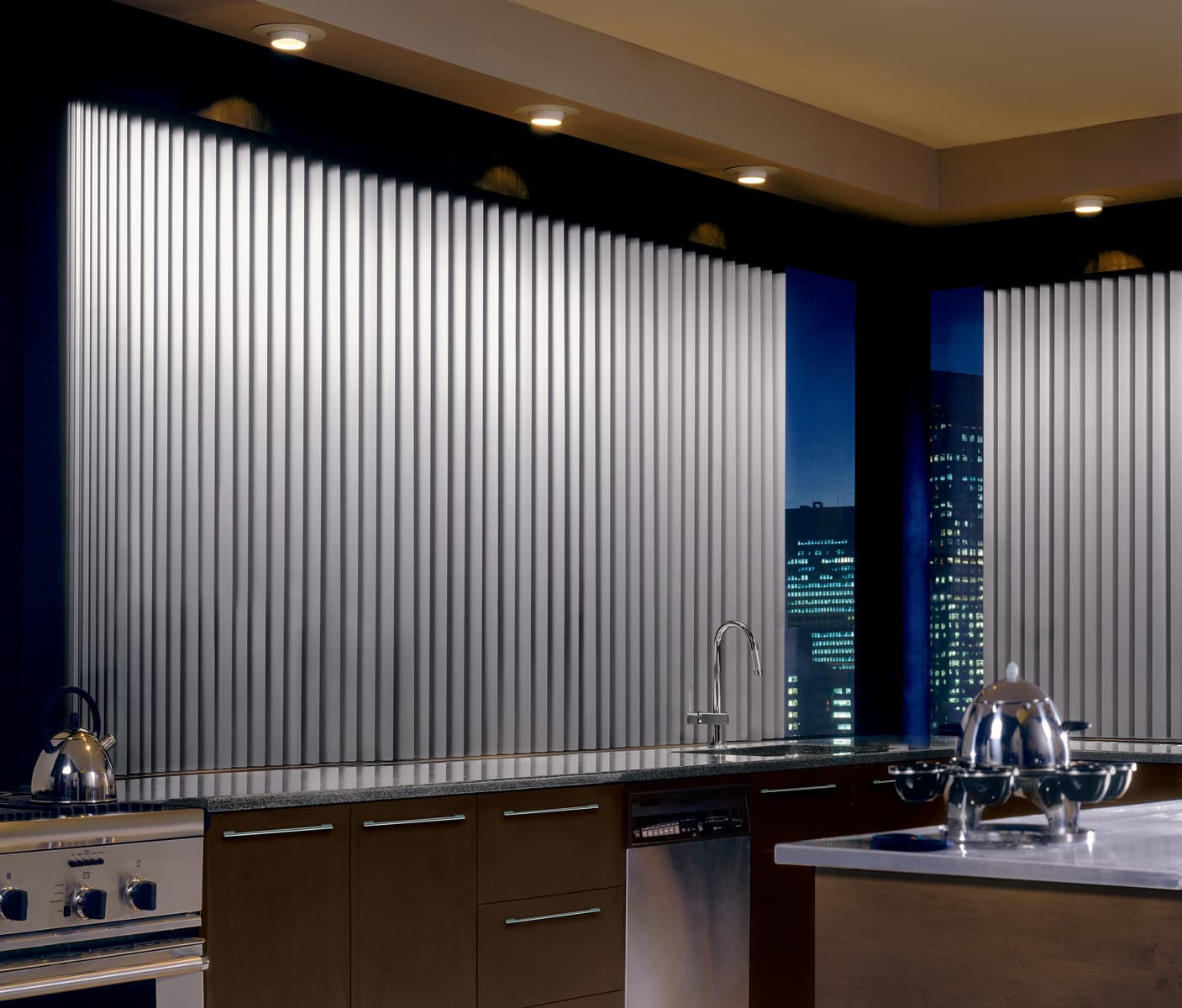 Somner Custom Vertical Blinds permatilt aluminum kitchen Somner Custom Vertical Blinds
