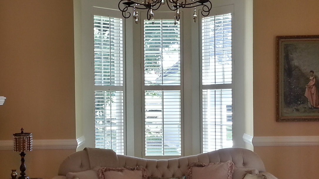 Traditional Living Room Shutters