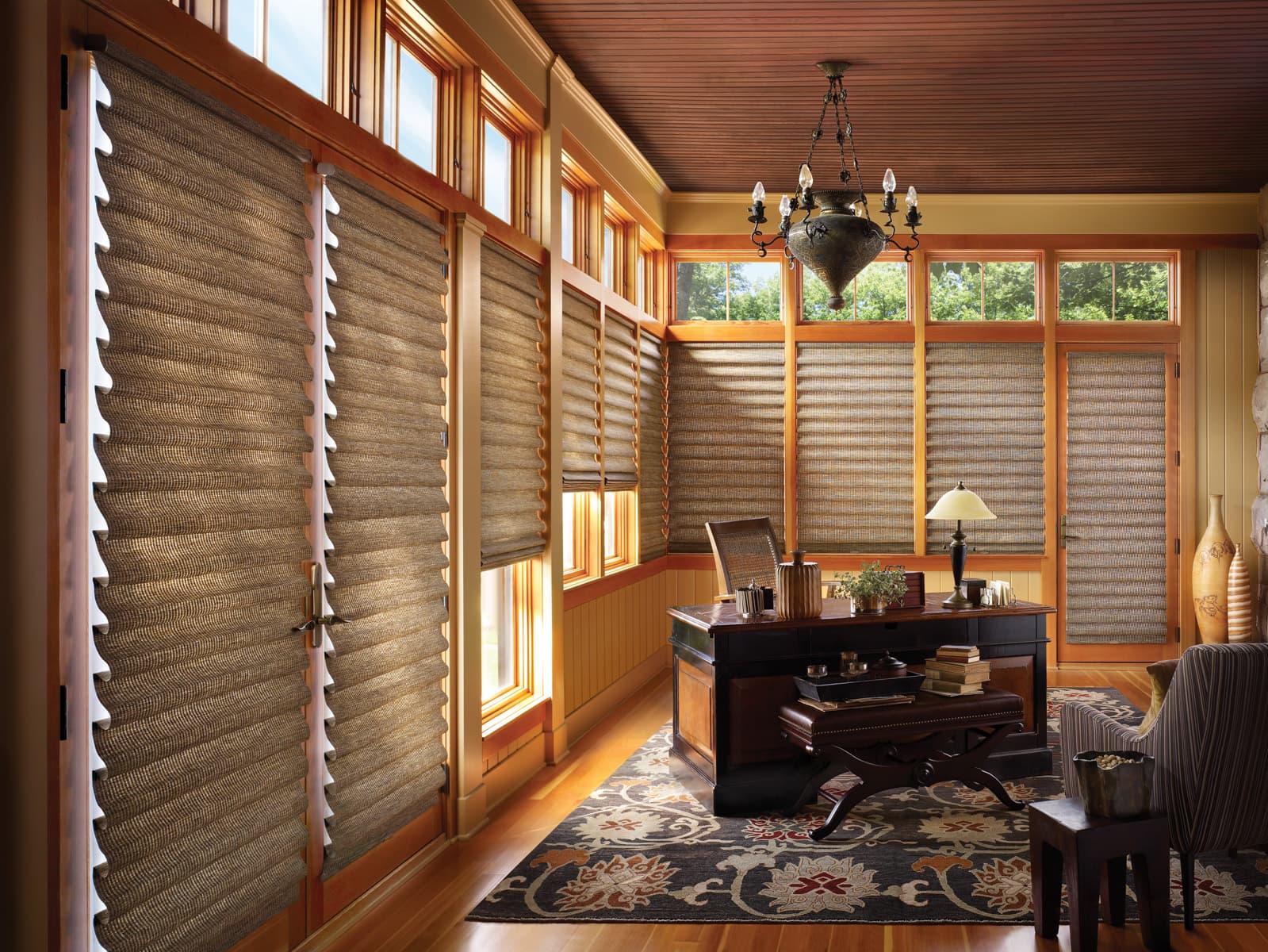 Silhouette Window Shadings quartette afterlivingroom Vignette® Modern Roman Shades