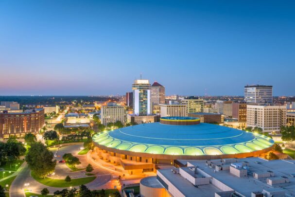 Wichita, Kansas Downtown Skyline