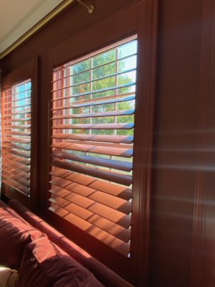 Installed Shutters