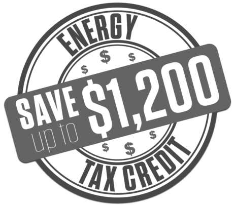 Save up to $1,200 with energy tax credit